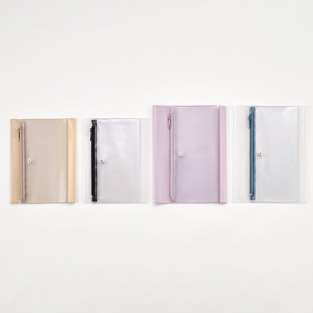 isshoni. Pen Case + NoteBook Cover PVC A5-8
