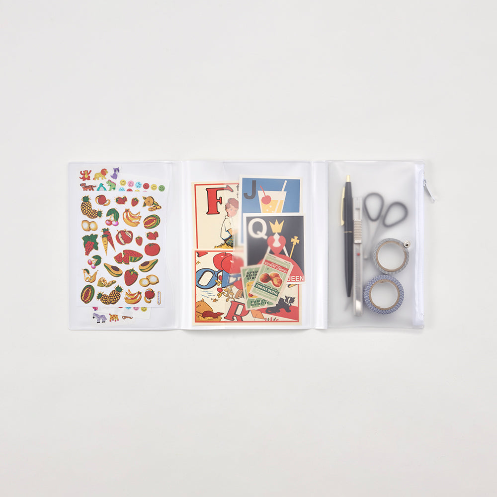 isshoni. Pen Case + NoteBook Cover PVC A5-9