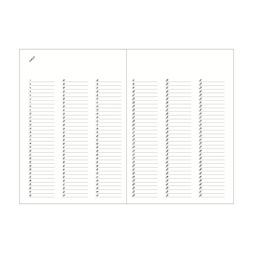 isshoni. NoteBook Number A5 Plain — Limited Colors-5