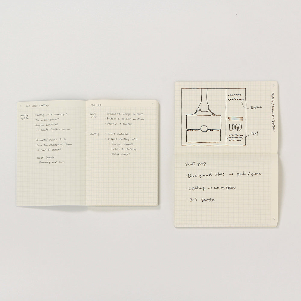 isshoni. NoteBook Number A5 Grid — Limited Colors-7