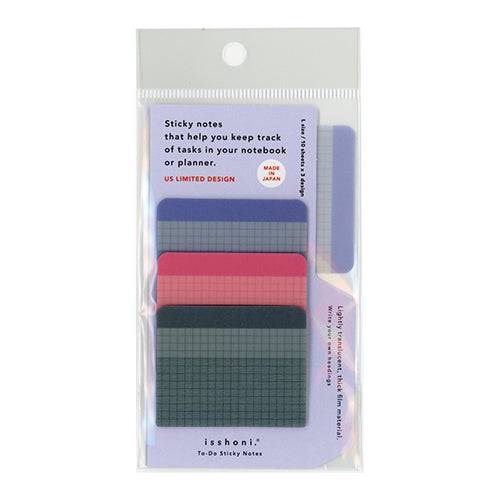 <USA LIMITED EDITION> isshoni. To-Do Sticky Notes L USL FREE-1