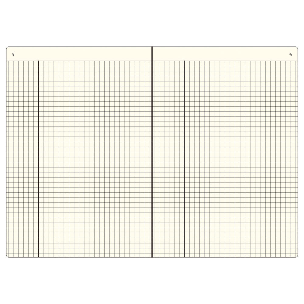 isshoni. NoteBook Number A5 Grid-5