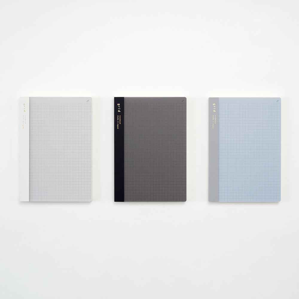 isshoni. NoteBook Number A5 Grid-8
