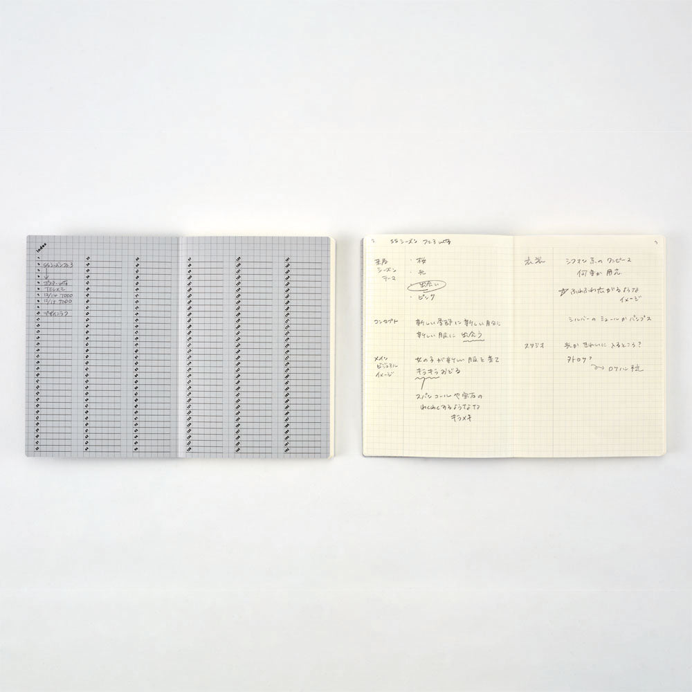 isshoni. NoteBook Number A5 Grid-7