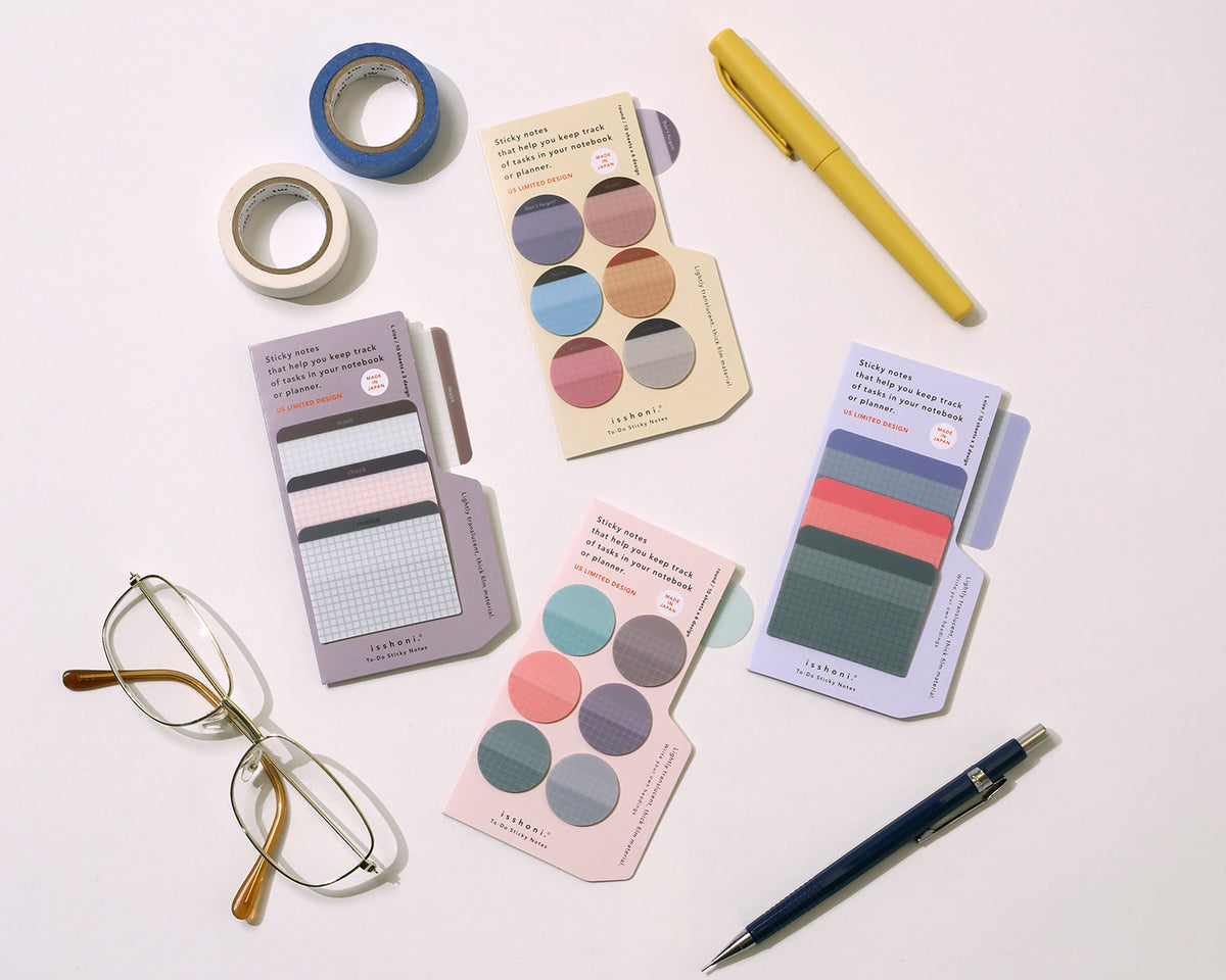 <USA LIMITED EDITION> isshoni. To-Do Sticky Notes L USL FREE-2